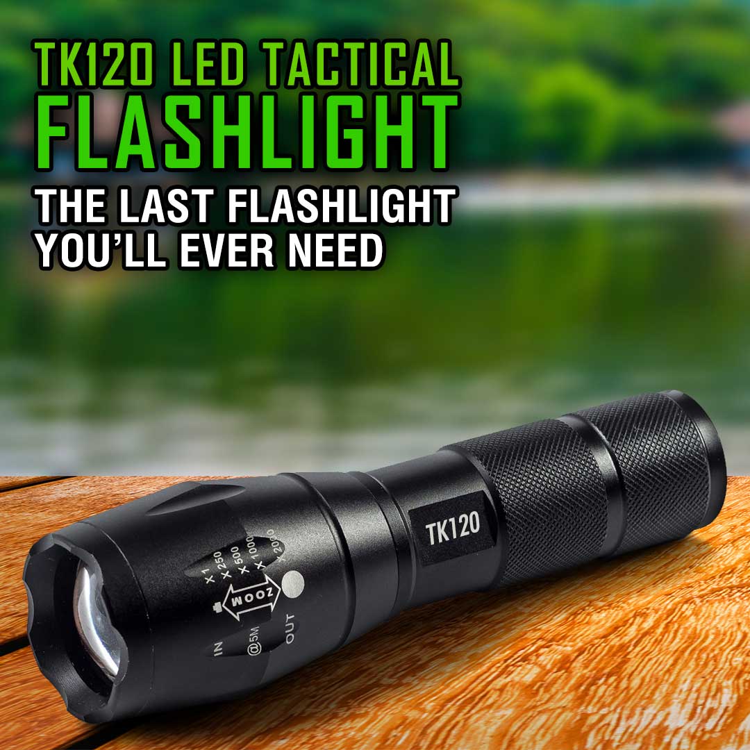 TK120 LED Tactical Flashlights with Strobe