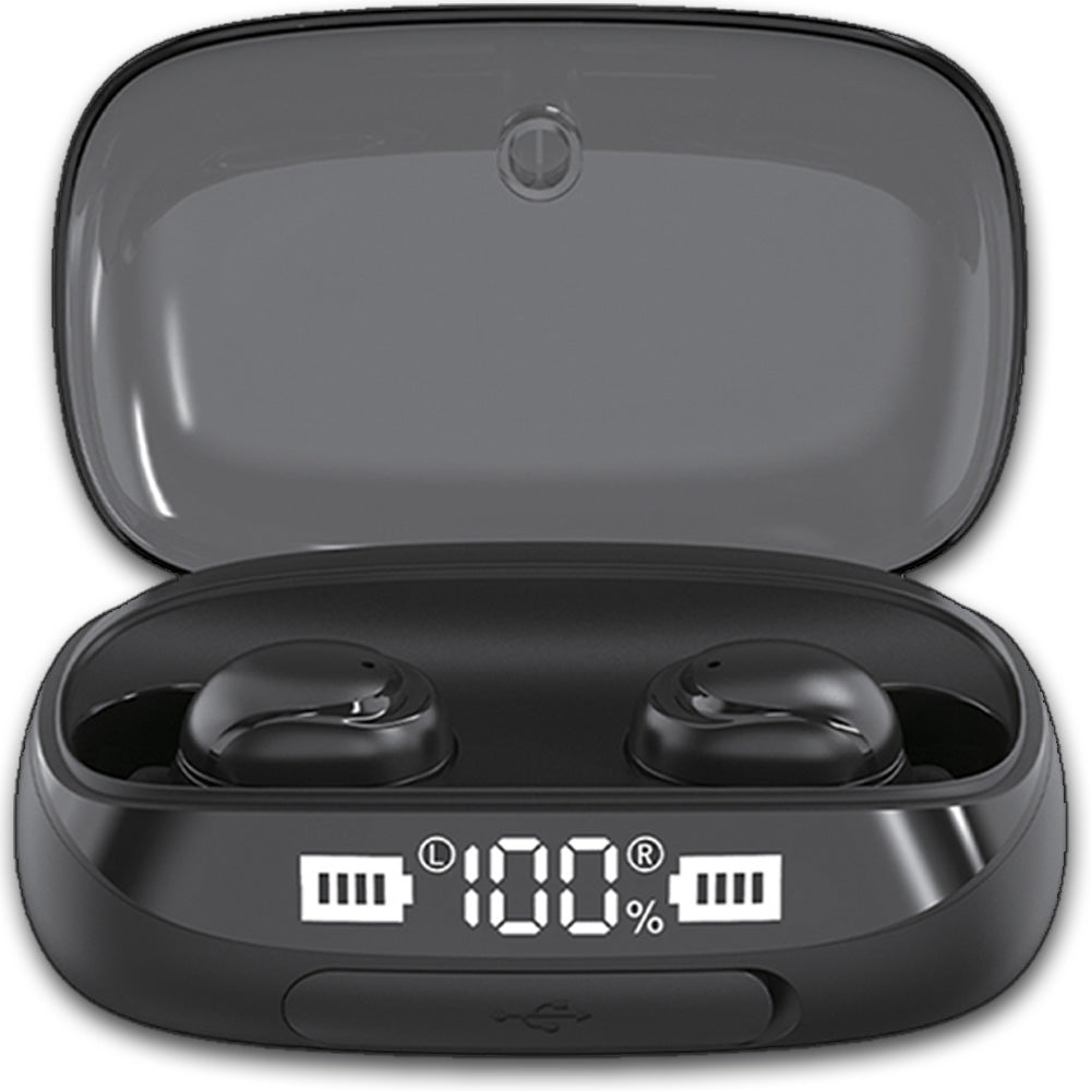 TWS True Bluetooth 5.0 Wireless Earbuds with 2000mAh Charging Case