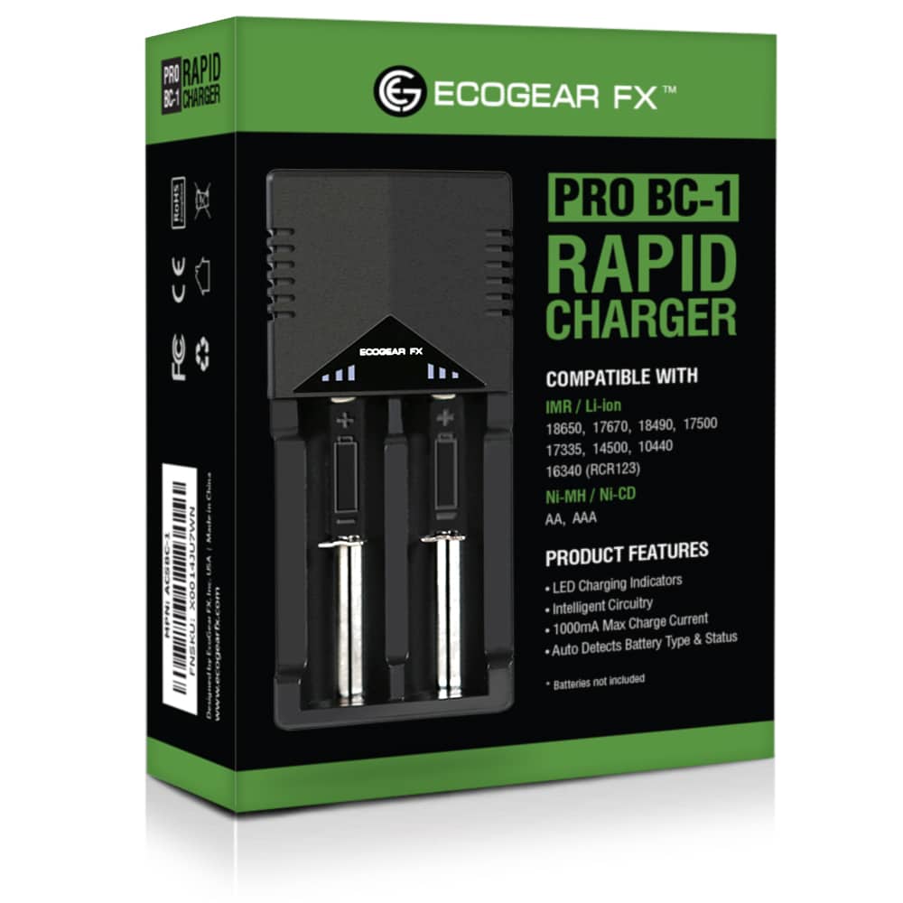 Pro BC-1 Lithium Ion 18650 Battery Charger