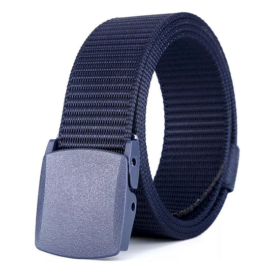 Adjustable Nylon Belt with Plastic Buckle