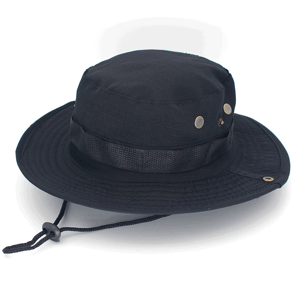 Military Wide Brim Boonie Bucket Hat