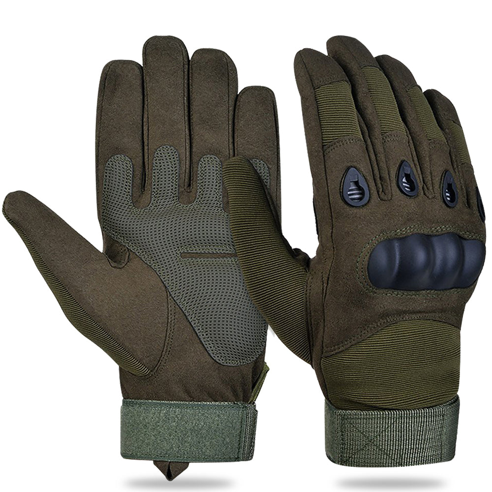 XG-TG1 Tactical Self Defense Gloves Hard Knuckle (Full Finger)